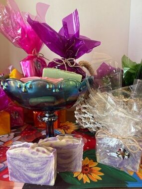 HANDMADE  & ORGANIC🪻TRUE LILAC SOAP BATH 4-5 oz BAR